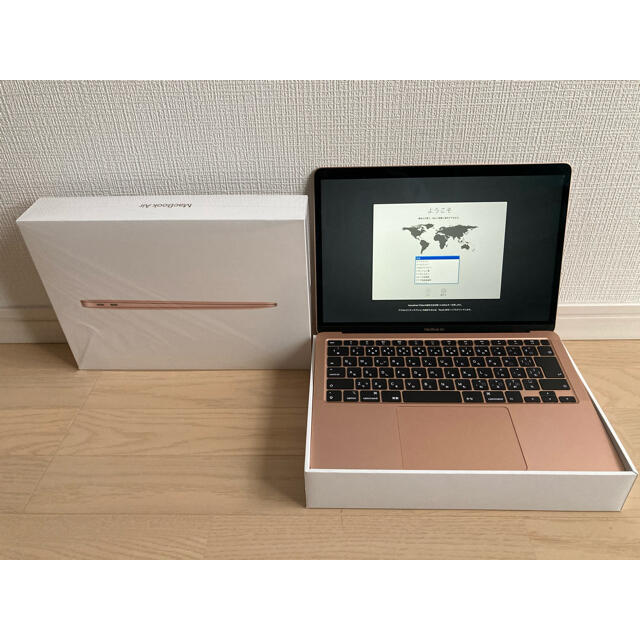 MacBook Air 2020 ゴールド色