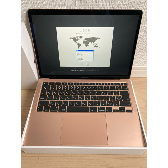 Mac (Apple) - MacBook Air 2020 ゴールド色の通販 by k.j's shop