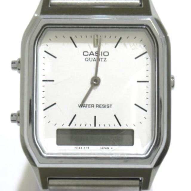 CASIO(カシオ)のCASIO(カシオ) 腕時計 - AQ-230 メンズ 白 メンズの時計(その他)の商品写真