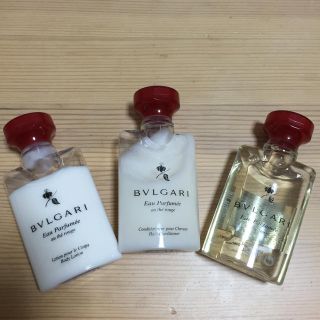 ブルガリ(BVLGARI)のブルガリ ミニボトルセット 値下(シャンプー)