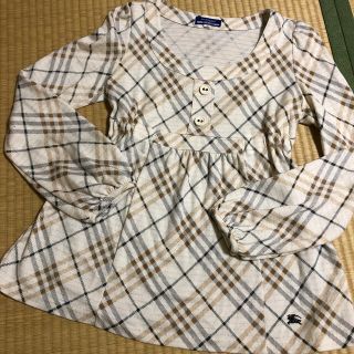 バーバリーブルーレーベル(BURBERRY BLUE LABEL)のBURBERRY☆チェック柄チュニック(チュニック)