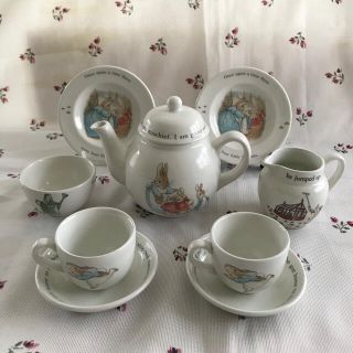 ウェッジウッド(WEDGWOOD)のウェッジウッドピーターラビットチルドレンミニティーセット(食器)