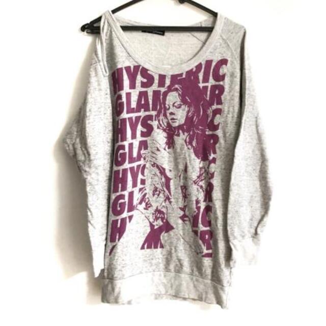 HYSTERIC GLAMOUR(ヒステリックグラマー)のヒステリックグラマー トレーナー サイズF レディースのトップス(トレーナー/スウェット)の商品写真