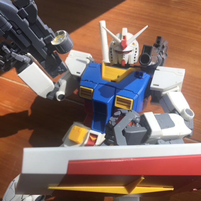 BANDAI(バンダイ)のガンプラ完成品 RX78ガンダム THE ORIGIN版 値下げ エンタメ/ホビーのおもちゃ/ぬいぐるみ(模型/プラモデル)の商品写真