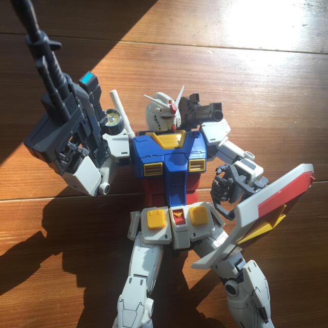 BANDAI(バンダイ)のガンプラ完成品 RX78ガンダム THE ORIGIN版 値下げ エンタメ/ホビーのおもちゃ/ぬいぐるみ(模型/プラモデル)の商品写真