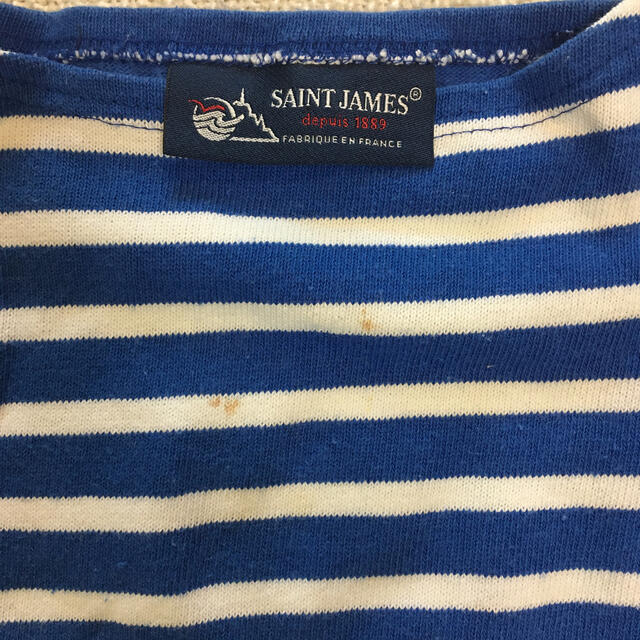 SAINT JAMES(セントジェームス)のSAINT JAMES キッズ　長袖 キッズ/ベビー/マタニティのキッズ服男の子用(90cm~)(Tシャツ/カットソー)の商品写真