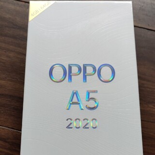 アンドロイド(ANDROID)の【緑】SIMフリー "OPPO A5 2020" 新品未開封(スマートフォン本体)
