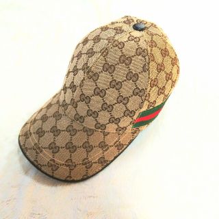 グッチ(Gucci)のGUCCI　帽子　キャップ(キャップ)