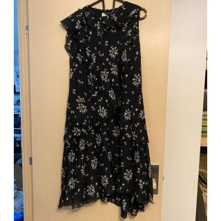 アーデム(Erdem)のH&M×ERDEM コラボワンピース　花柄(ロングワンピース/マキシワンピース)