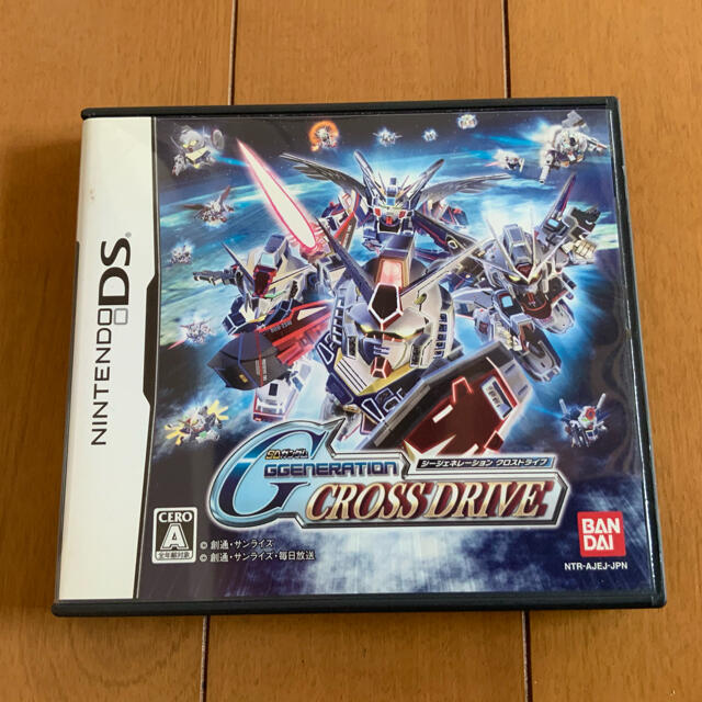 BANDAI(バンダイ)の美品　SDガンダム Gジェネレーション クロスドライブ DS エンタメ/ホビーのゲームソフト/ゲーム機本体(携帯用ゲームソフト)の商品写真