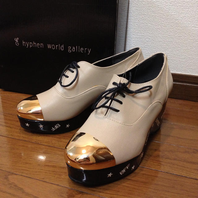 E hyphen world gallery(イーハイフンワールドギャラリー)のzipper掲載☆ウェッジソールブーツ レディースの靴/シューズ(ローファー/革靴)の商品写真
