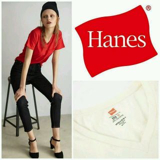 マウジー(moussy)の【MOUSSY×Hanes】Tシャツ(シャツ/ブラウス(半袖/袖なし))