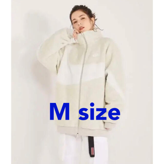 50%OFF NIKE ナイキ フルジップ スウッシュ ボアジャケット レディース
