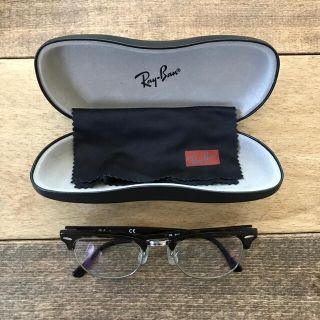 レイバン(Ray-Ban)のRay-Ban 眼鏡　フレーム　度数入り　ケース付き(サングラス/メガネ)