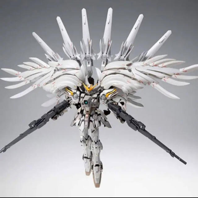 BANDAI(バンダイ)のメタルコンポジット ウイングガンダム スノーホワイトプレリュード エンタメ/ホビーのフィギュア(アニメ/ゲーム)の商品写真