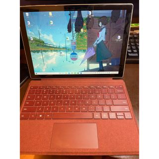 マイクロソフト(Microsoft)の Surface Pro 6 I5 128GB 8Gタッチペン付き(ノートPC)