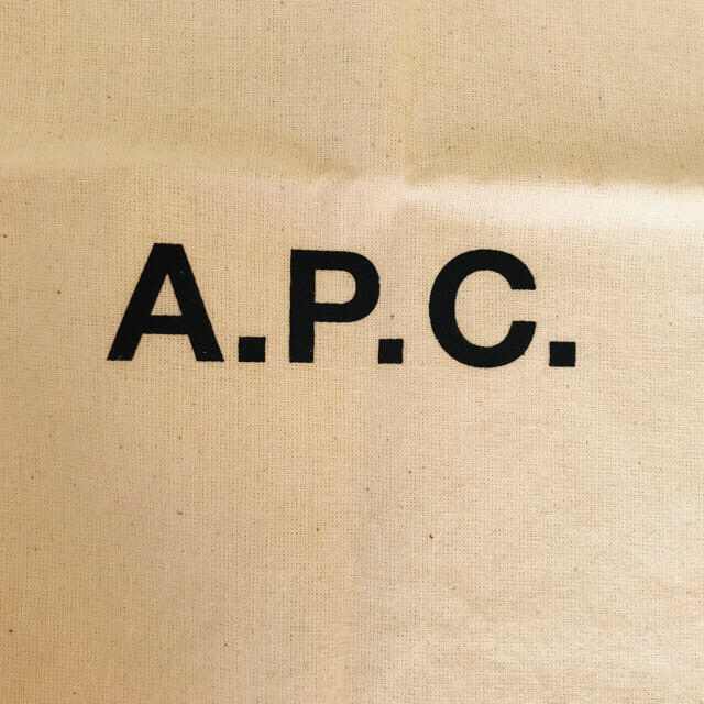 A.P.C(アーペーセー)の★こちら購入済★APC バッグ保存用、巾着袋　★未使用★ レディースのバッグ(ショップ袋)の商品写真