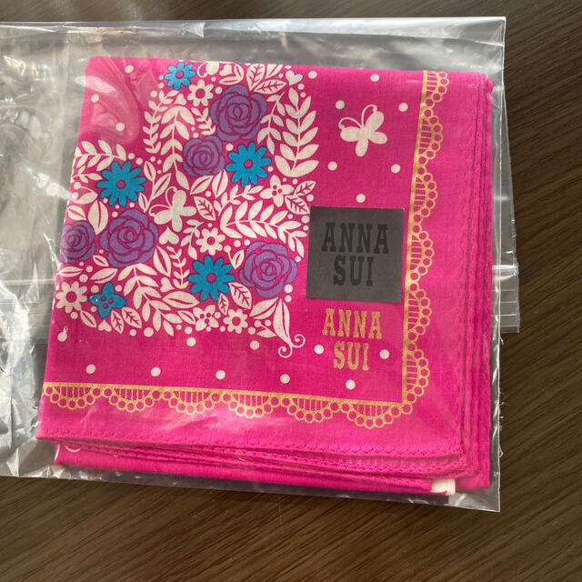 ANNA SUI(アナスイ)のサスティナ様専用　アナスイ　ハンカチ レディースのファッション小物(ハンカチ)の商品写真