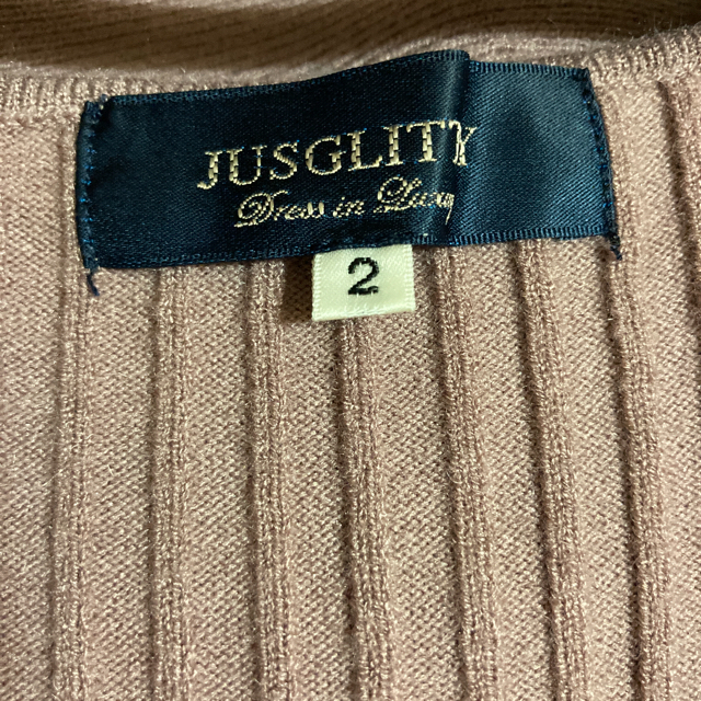 ベルト付きニットフレアワンピース♡ JUSGLITTY 2