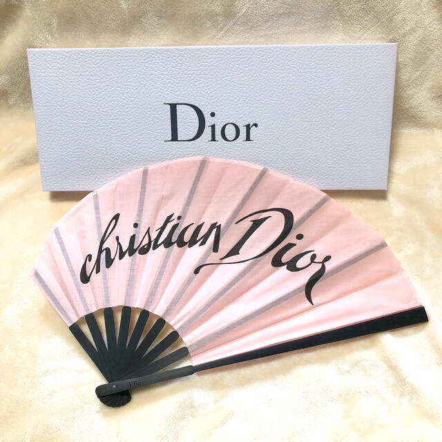 Dior(ディオール)のDior ノベルティ 扇子 コスメ/美容のコスメ/美容 その他(その他)の商品写真