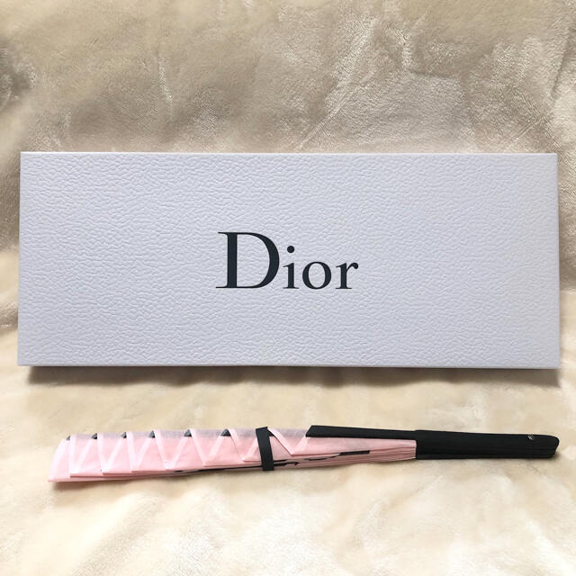 Dior(ディオール)のDior ノベルティ 扇子 コスメ/美容のコスメ/美容 その他(その他)の商品写真