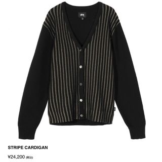 ステューシー(STUSSY)のSTUSSY Stripe Cardigan (カーディガン)