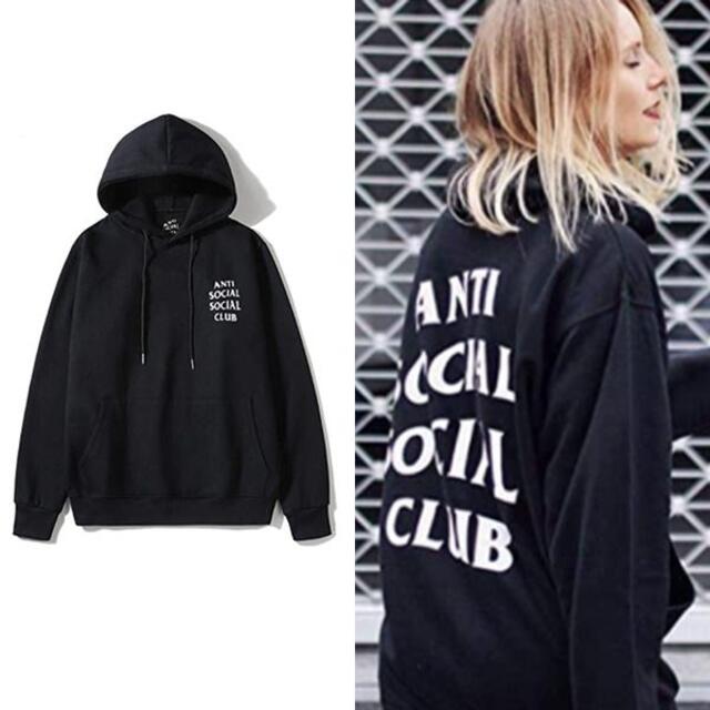 Anti Social Social Club ロゴ パーカー Lサイズ