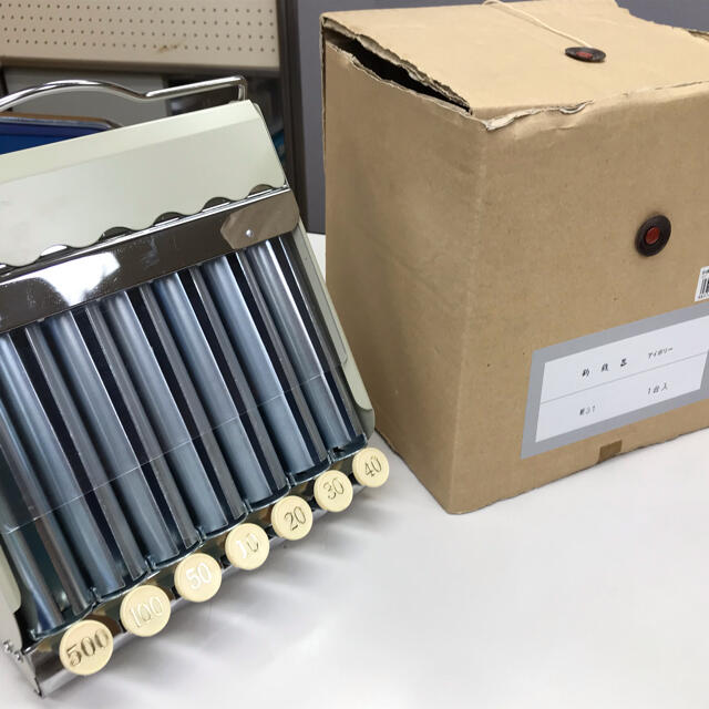 値下げ!レトロコインカウンター 手動式釣銭器の通販 by 値下げ!レトロコインカウンター 手動式釣銭器の通販 by