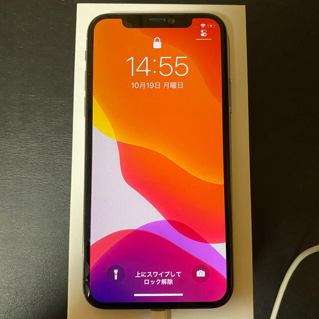 iPhone(アイフォーン)のiphoneX 64GB simフリー スマホ/家電/カメラのスマートフォン/携帯電話(スマートフォン本体)の商品写真