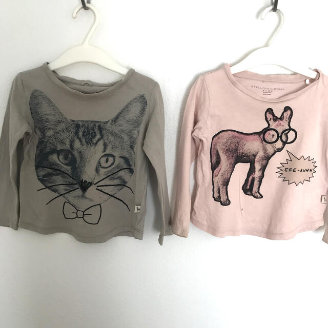 Stella McCartney(ステラマッカートニー)のステラマッカートニー   キッズ  長袖Tシャツ 保育園用に キッズ/ベビー/マタニティのキッズ服女の子用(90cm~)(Tシャツ/カットソー)の商品写真