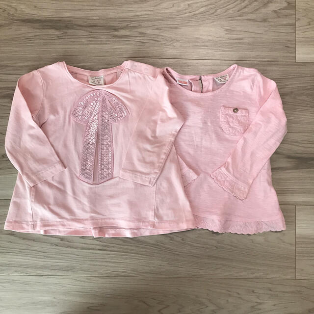 ZARA KIDS(ザラキッズ)のZara BabyGirl 80  長袖Tシャツ　女の子 キッズ/ベビー/マタニティのベビー服(~85cm)(Ｔシャツ)の商品写真