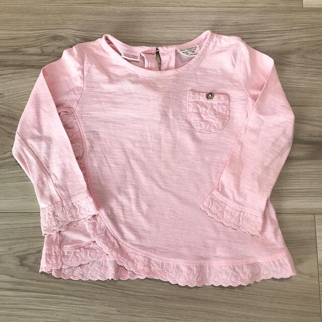 ZARA KIDS(ザラキッズ)のZara BabyGirl 80  長袖Tシャツ　女の子 キッズ/ベビー/マタニティのベビー服(~85cm)(Ｔシャツ)の商品写真