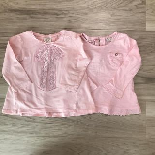 ザラキッズ(ZARA KIDS)のZara BabyGirl 80  長袖Tシャツ　女の子(Ｔシャツ)