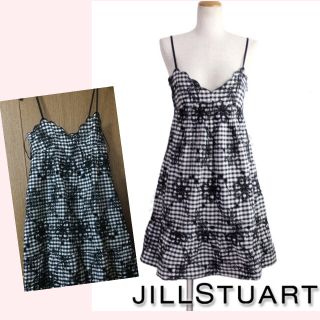 ジルスチュアート(JILLSTUART)のJILL STUART ギンガムワンピ(ひざ丈ワンピース)