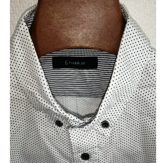 RAGEBLUE(レイジブルー)のRAGEBLUE ドットシャツ メンズのトップス(シャツ)の商品写真