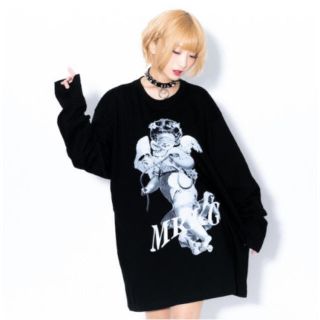 ミルクボーイ くま メンズのTシャツ・カットソー(長袖)の通販 34点 同時購入品 ラス1❤新品未使用♡トラバストーキョー♡フロントクマVネックビッグTシャツ♡白 Tシャツ/カットソー(半袖/袖なし)