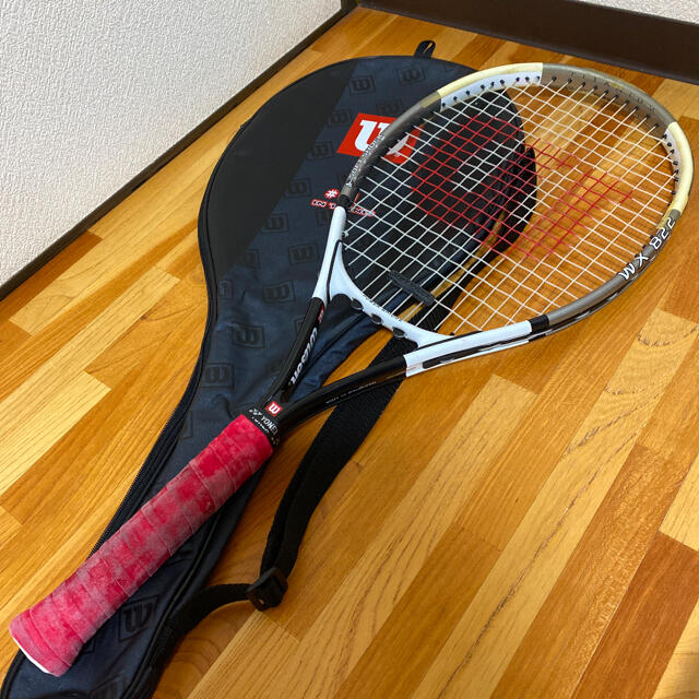 wilson(ウィルソン)のウィルソン　テニス　ラケット　wilson  wx822 ケース付き スポーツ/アウトドアのテニス(ラケット)の商品写真