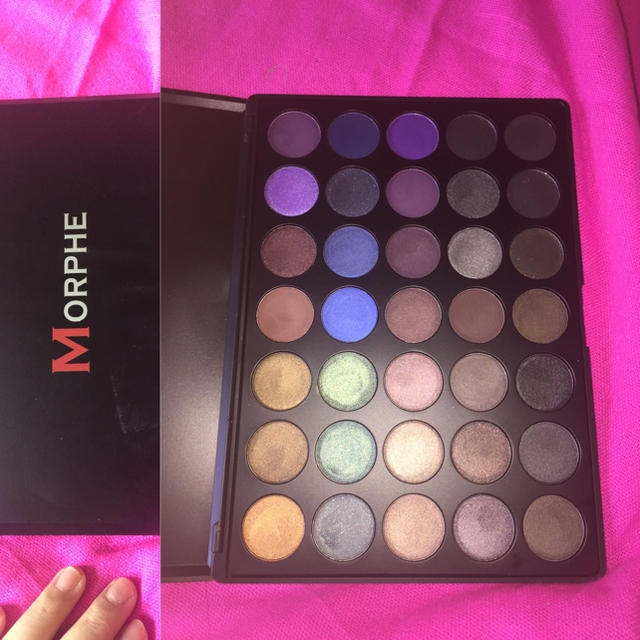 Morphe eyeshadow コスメ/美容のベースメイク/化粧品(アイシャドウ)の商品写真