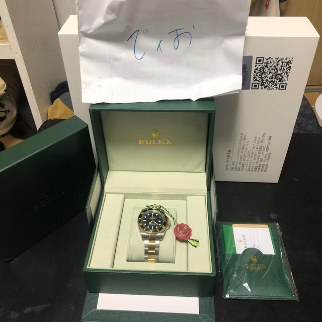 ROLEX(ロレックス)の本日限定出品 黒サブ ノベルティー 本日発送可能 最短2日お届け メンズの時計(腕時計(アナログ))の商品写真