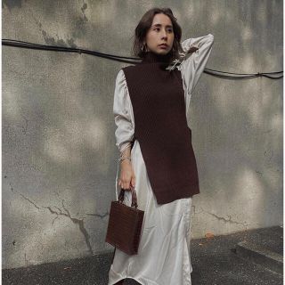 アメリヴィンテージ(Ameri VINTAGE)のAmeri VINTAGE☆ VEST LAYERED SHIRT DRESS(その他)