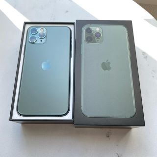 アイフォーン(iPhone)の【美品】iPhone11Pro 256GB simフリー【バッテリー100%】(スマートフォン本体)