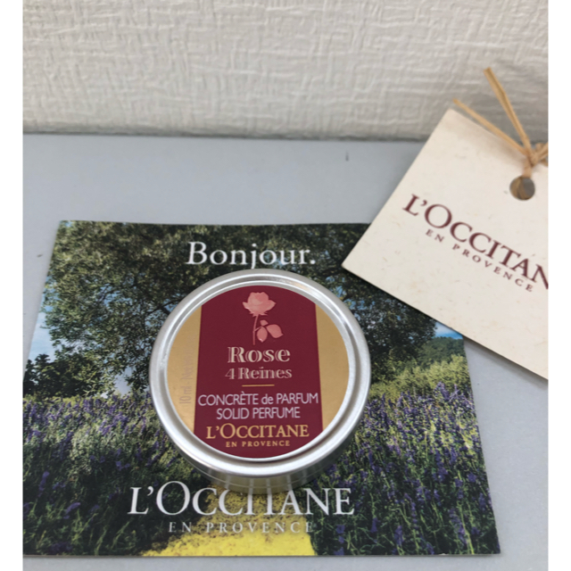 L'OCCITANE(ロクシタン)のロクシタン　練り香水　ローズ　ソリッドパフューム コスメ/美容の香水(香水(女性用))の商品写真