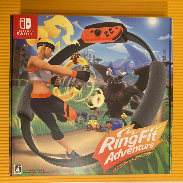 任天堂(ニンテンドウ)の中古　リングフィット アドベンチャー Switch エンタメ/ホビーのゲームソフト/ゲーム機本体(家庭用ゲームソフト)の商品写真