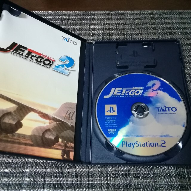 PlayStation2(プレイステーション2)のJETでgo2 エンタメ/ホビーのゲームソフト/ゲーム機本体(家庭用ゲームソフト)の商品写真