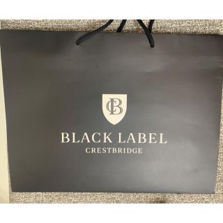 ブラックレーベルクレストブリッジ(BLACK LABEL CRESTBRIDGE)のBLACK LABEL ショッパー(ショップ袋)