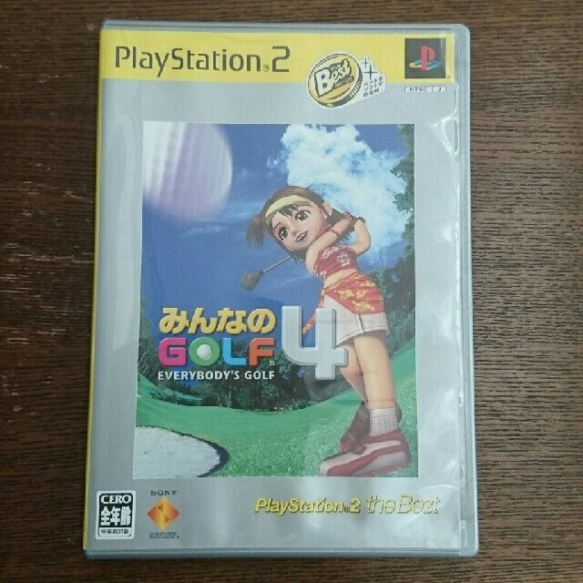 SONY(ソニー)のみんなのGOLF4（PlayStation 2 the Best） PS2 エンタメ/ホビーのゲームソフト/ゲーム機本体(家庭用ゲームソフト)の商品写真