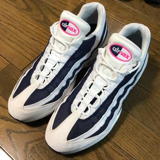 ナイキ(NIKE)のNIKE AIRMAX 95 MARINE DAY BLUE(スニーカー)