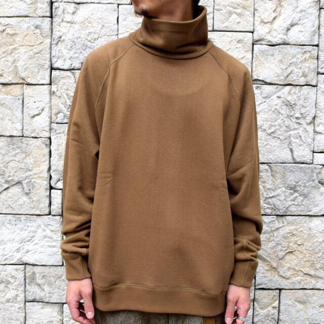 1LDK SELECT(ワンエルディーケーセレクト)のGraphpaper LOOPWHEELER High Neck Sweat メンズのトップス(スウェット)の商品写真