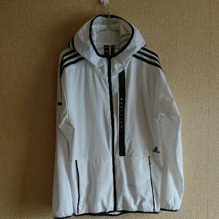 アディダス(adidas)の再再値下げ！【adidas/ナイロンブルゾンパーカー/メンズL】(ブルゾン)