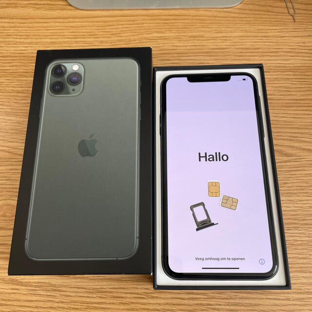 ■SIMフリーiPhone11pro MAX 256GB グレー■